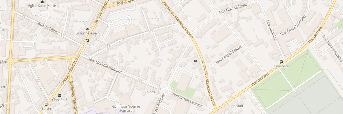 Plan du 53 Rue des Archives à Laval