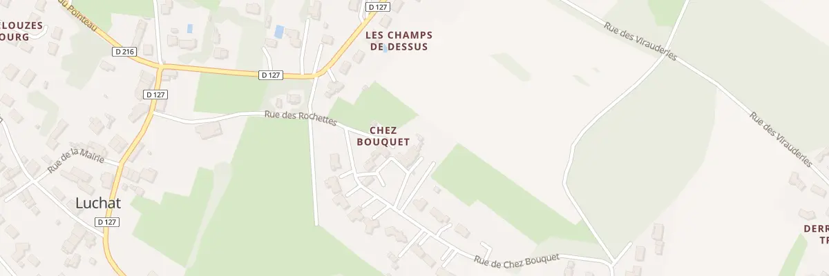 Plan du 2 Imp de Chez Bouquet à Luchat
