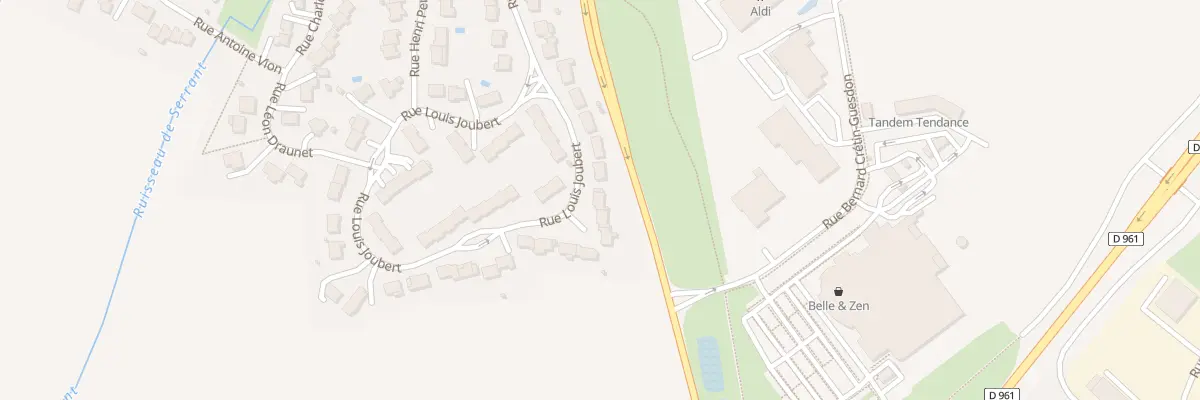 Plan du 70 Rue Louis Joubert à Saint-Georges-sur-Loire