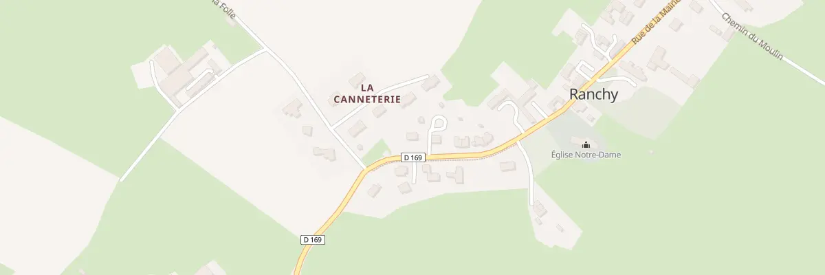 Plan du 5056 Bourg à Ranchy