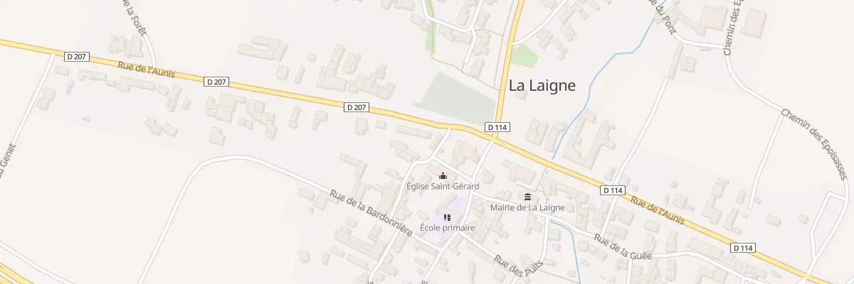 Plan du 132 Rue de l’Aunis à La Laigne