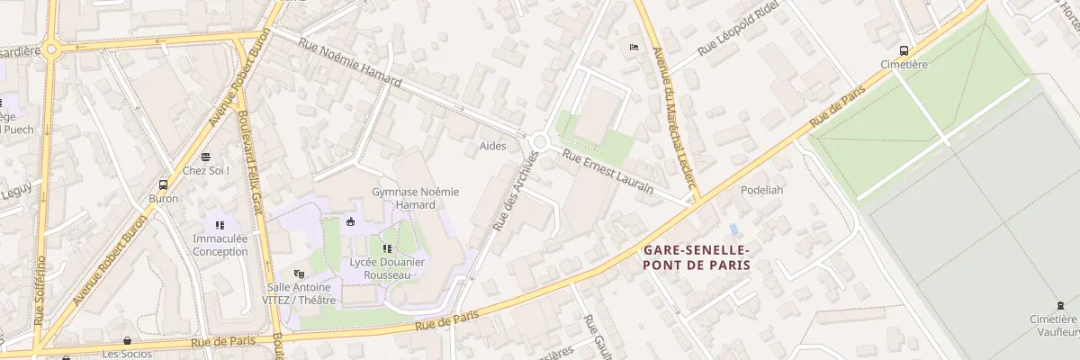 Plan du 30 Rue des Archives à Laval