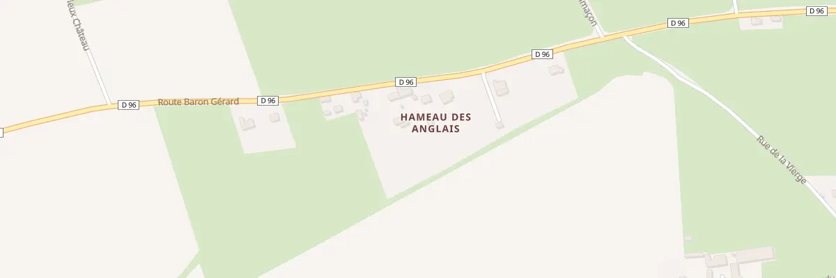 Plan du 869 Rte Baron Gérard à Barbeville