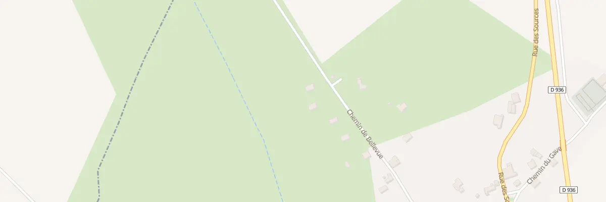 Plan du 15 Che de Bellevue à Gurs