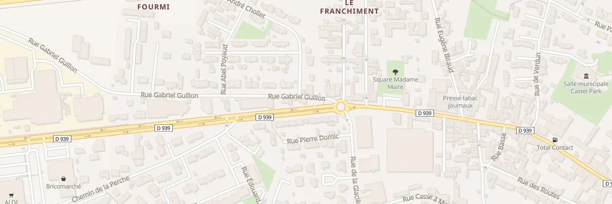 Plan du 2 Rue Gabriel Guillon à Surgères