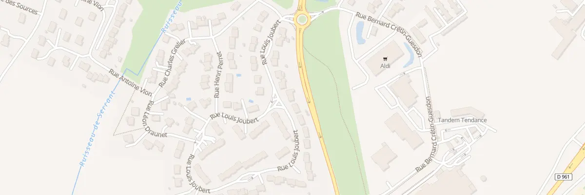 Plan du 80 Rue Louis Joubert à Saint-Georges-sur-Loire
