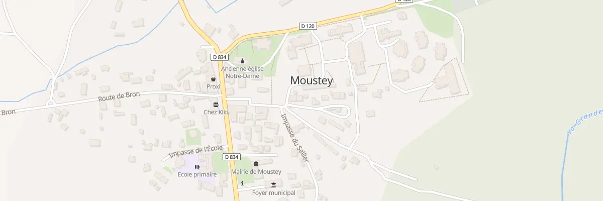 Plan du 47 Imp du Matedeuy à Moustey