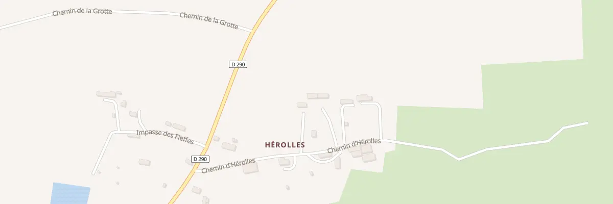 Plan du 5 Che d’Herolles - Montchamp à Valdallière