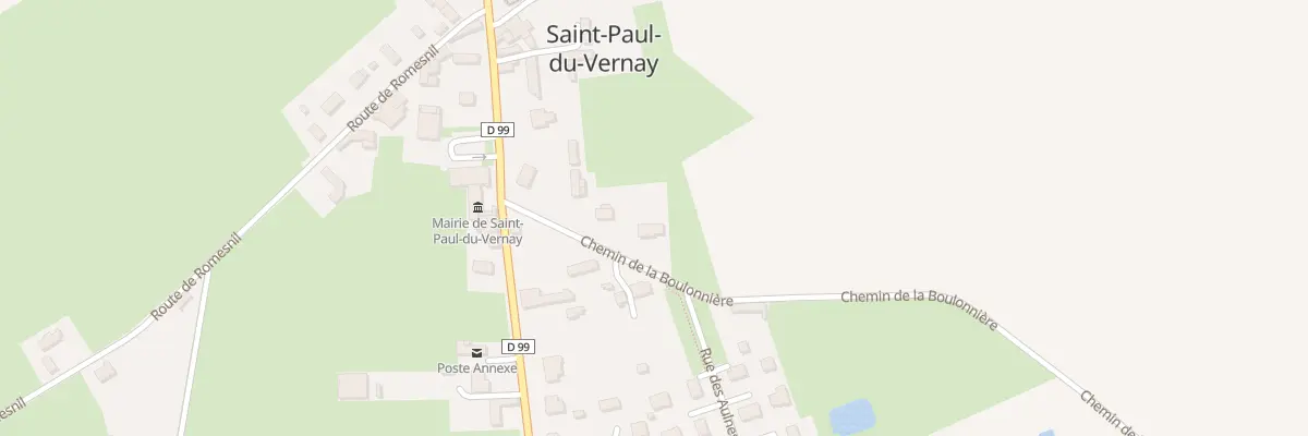 Plan du 127 Che de la Boulonnière à Saint-Paul-du-Vernay