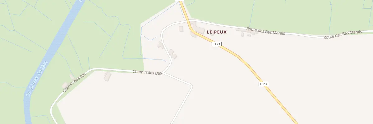 Plan du 39 Rue Les Bas à Saint-Pierre-le-Vieux