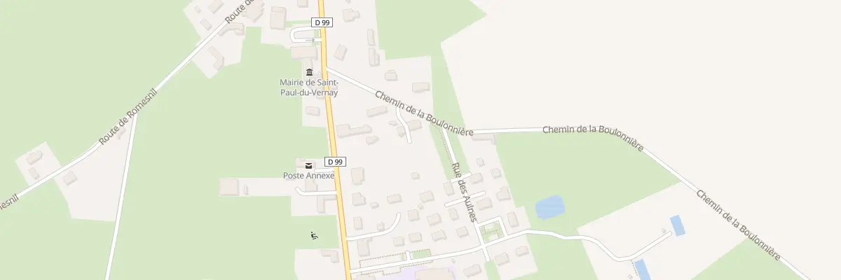 Plan du 5272 La Boulonniere à Saint-Paul-du-Vernay