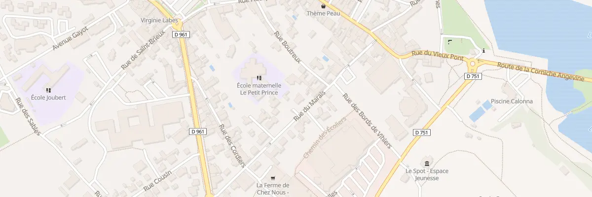 Plan du 20 Rue du Marais à Chalonnes-sur-Loire