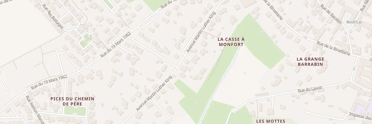 Plan du 22 Av Martin Luther King à Surgères