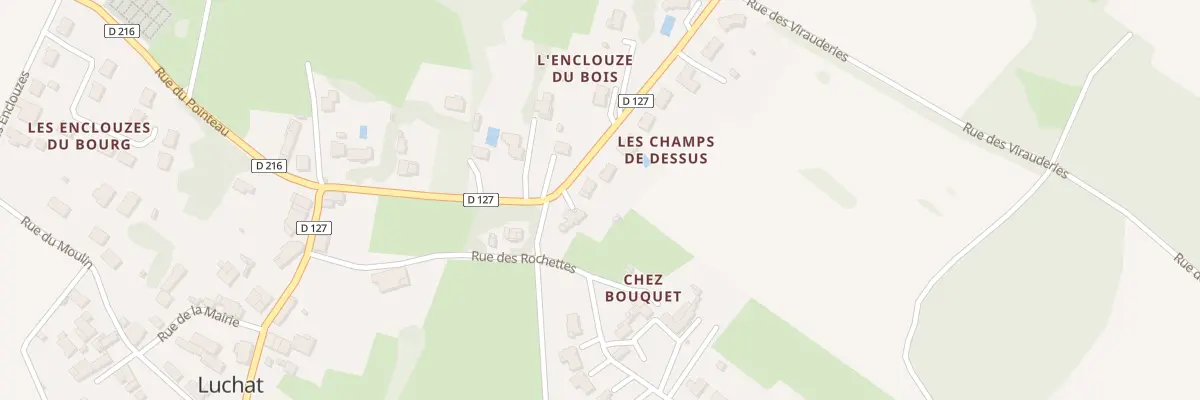 Plan du 18 Rue des Petits Marais à Luchat