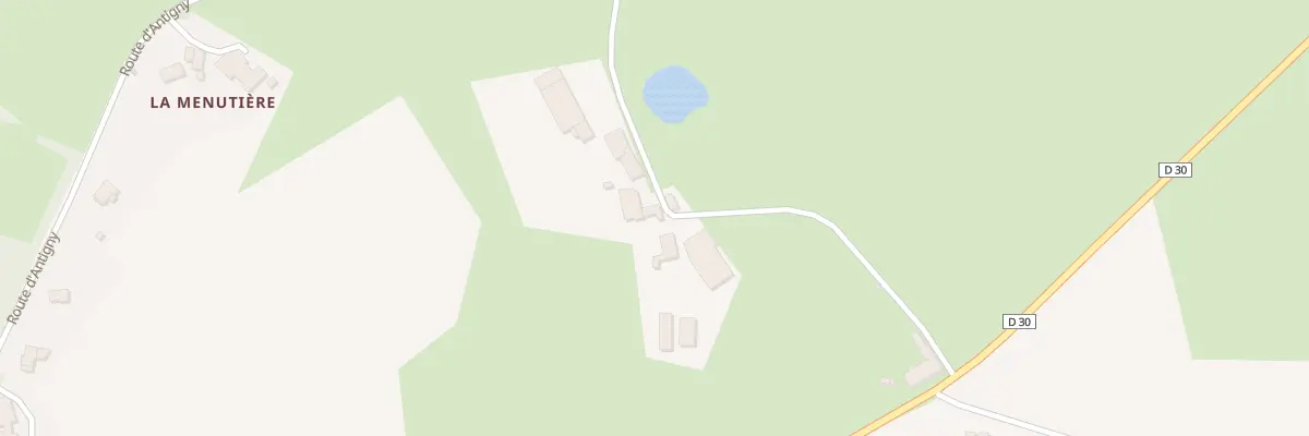 Plan du 1 La Taudière à Vouvant