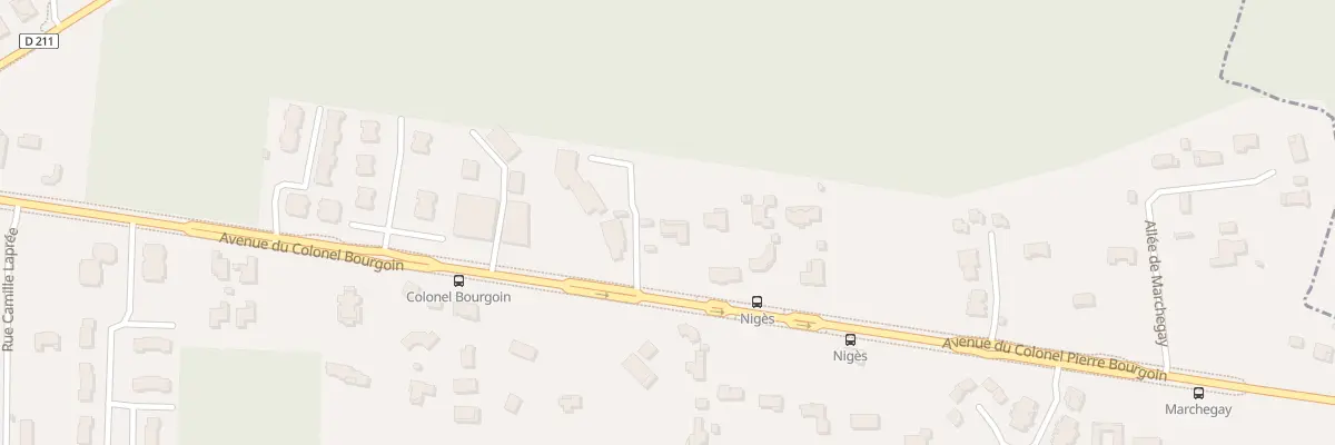 Plan du 37 Av Col Pierre Bourgoin à Martignas-sur-Jalle