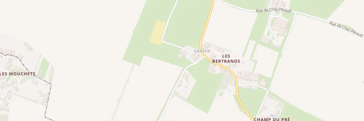 Plan du 4 Rue des Bertrands aux Essards