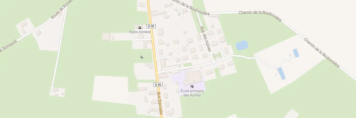 Plan du 1 Rue des Aulnes à Saint-Paul-du-Vernay