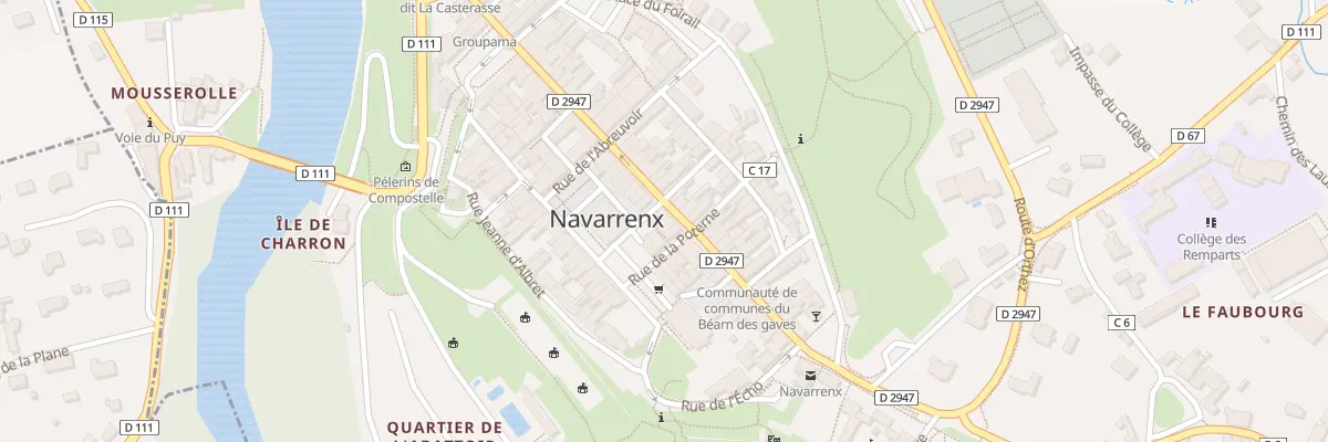 Plan du 4 Pl Darralde à Navarrenx