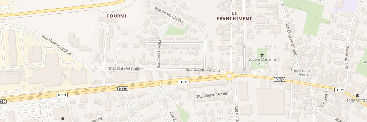 Plan du 17 Rue Gabriel Guillon à Surgères