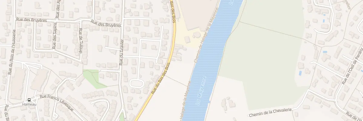 Plan du 91 Rue du Bas des Bois à Laval