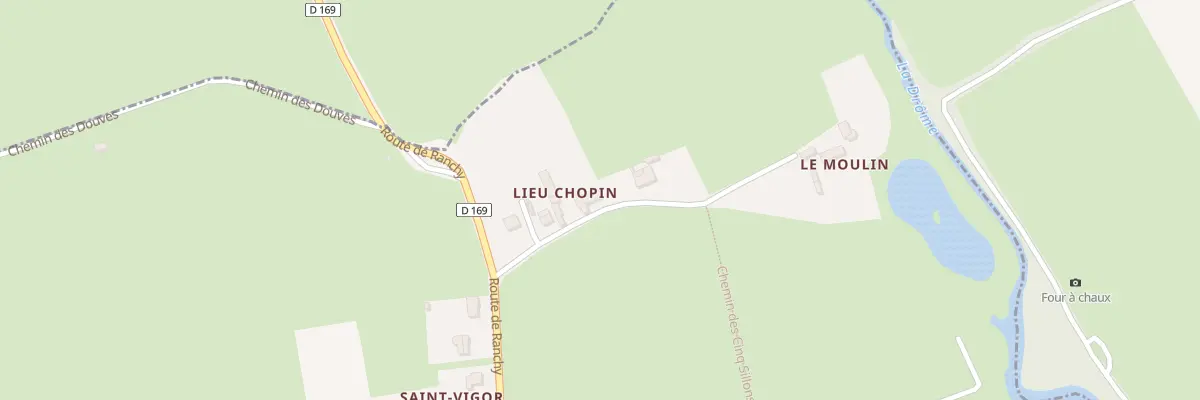 Plan du 5005 Lieu Chopin à Agy