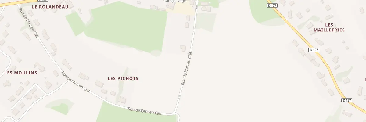 Plan du 2 Les Pichots à La Clisse