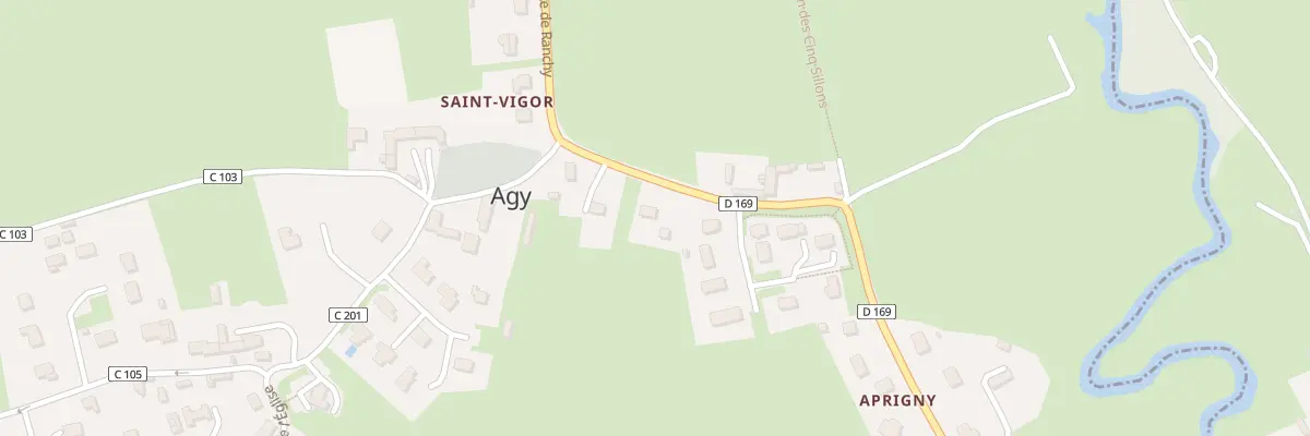 Plan du 5069 L’Entretenant à Agy