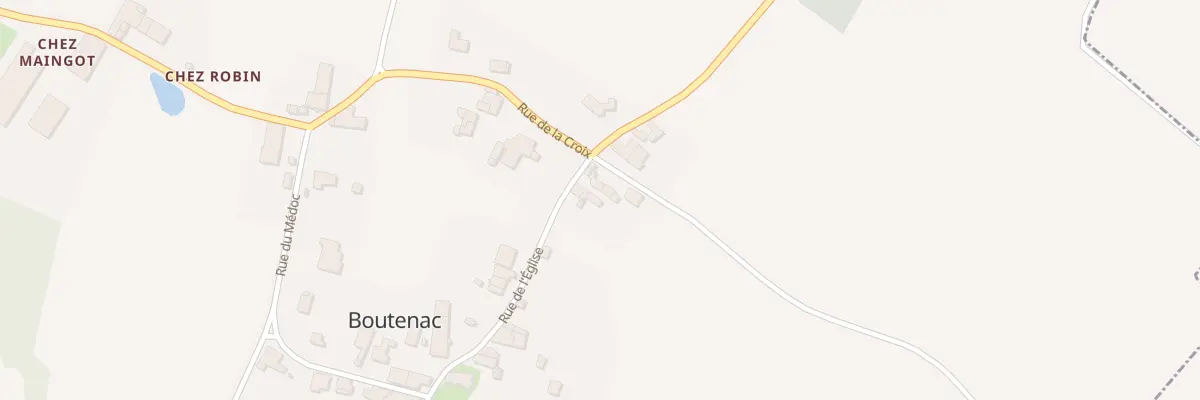 Plan du 26 Rue de l’Eglise à Boutenac-Touvent