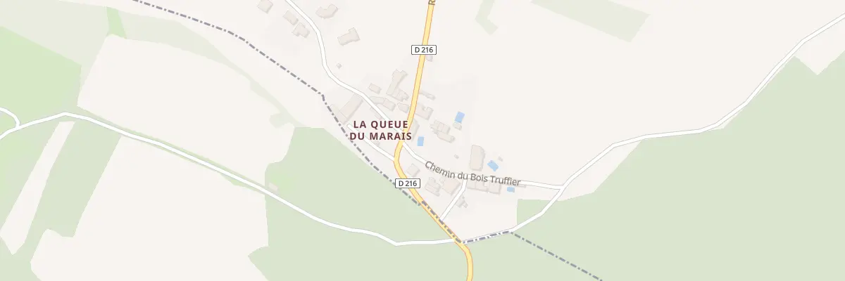 Plan du 1 Rue du Bois Truffier à Geay