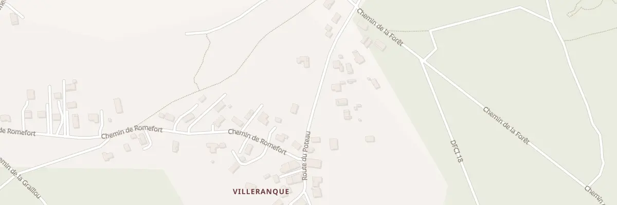Plan du 7B Rte du Poteau à Avensan
