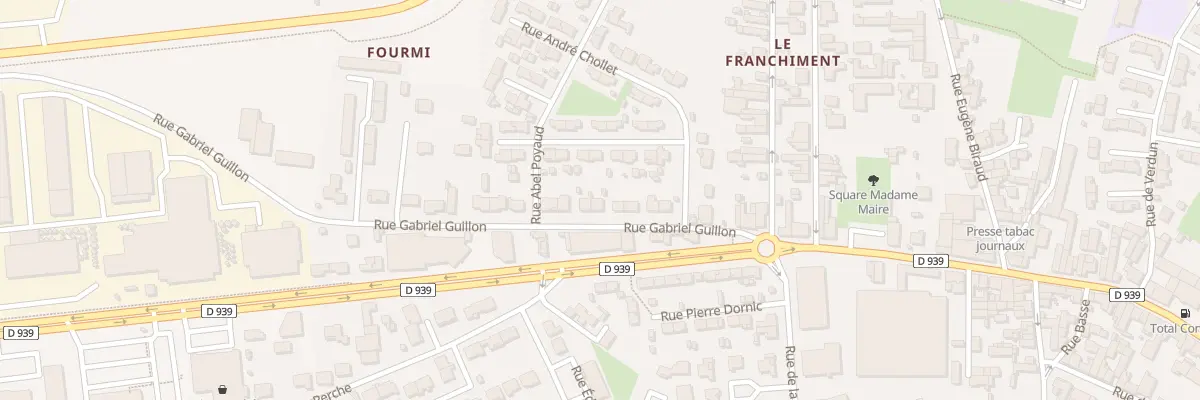 Plan du 19 Rue Gabriel Guillon à Surgères