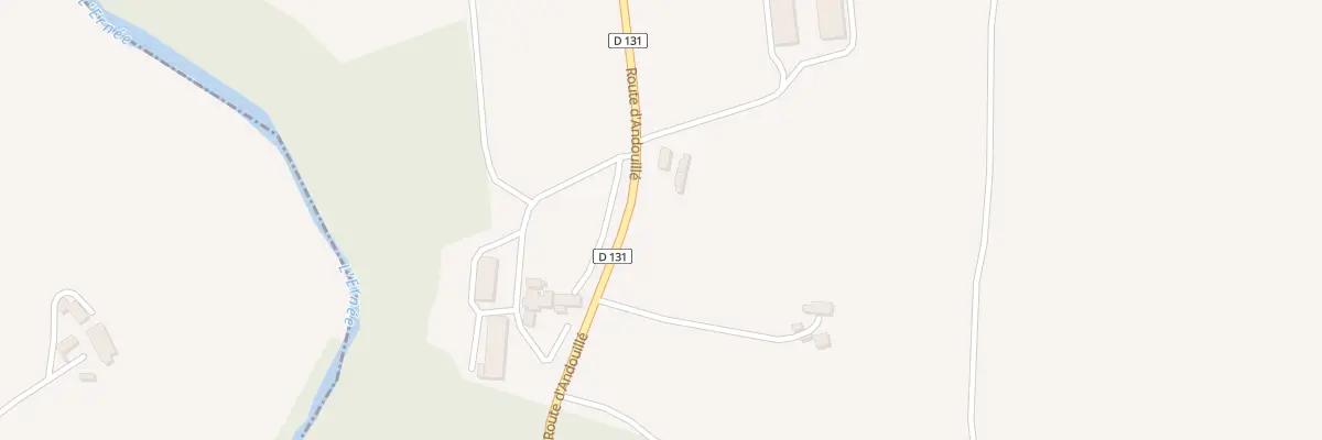 Plan du 2680 Rte d’Andouillé à Saint-Jean-sur-Mayenne