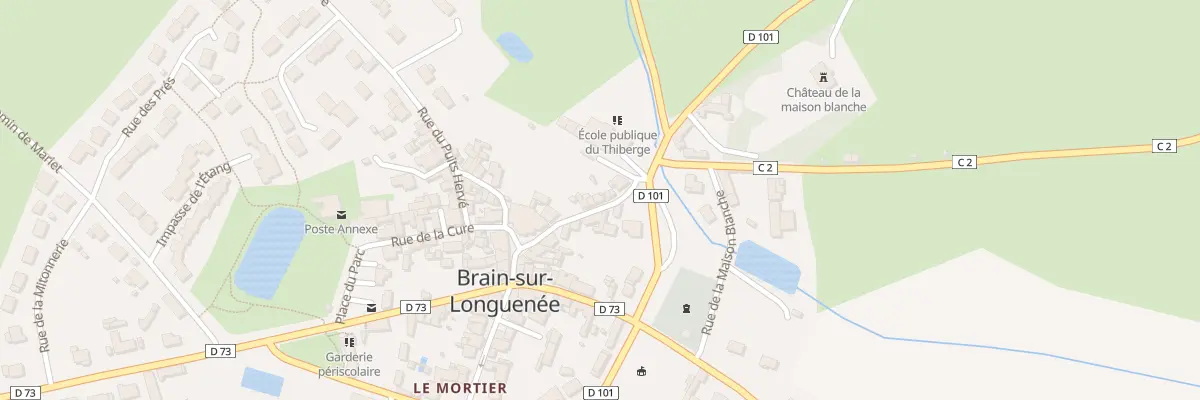 Plan du 9 Rue de Thiberge à Erdre-en-Anjou