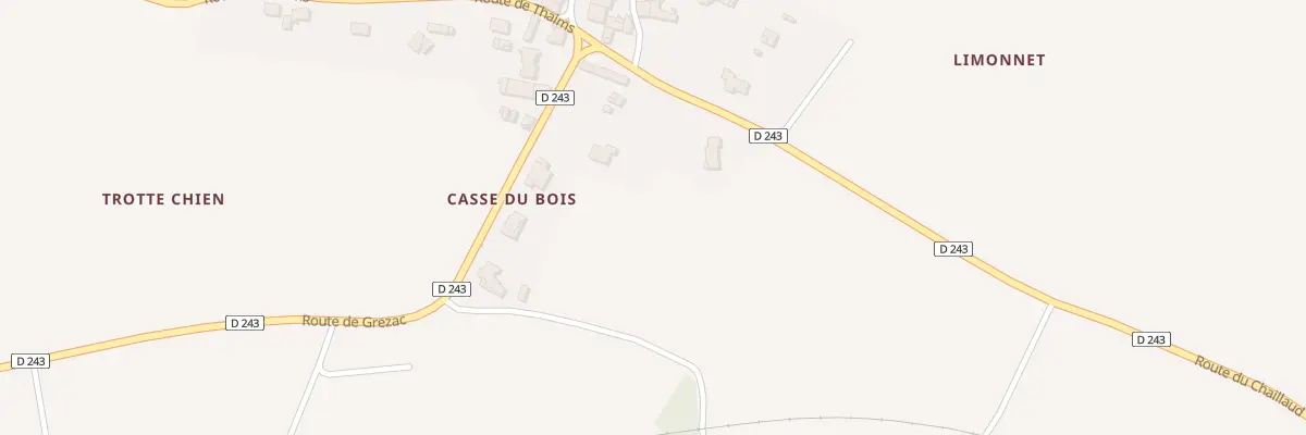 Plan du 47B Rte du Chaillaud à Saint-André-de-Lidon
