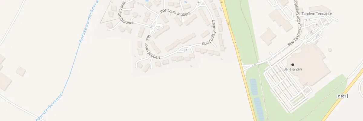 Plan du 52 Rue Louis Joubert à Saint-Georges-sur-Loire