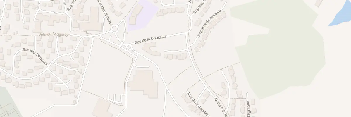Plan du 5 Imp de la Varenne à L’Huisserie