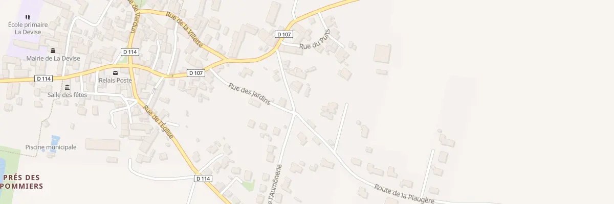 Plan du 9 Rue de l’Aumônerie à La Devise