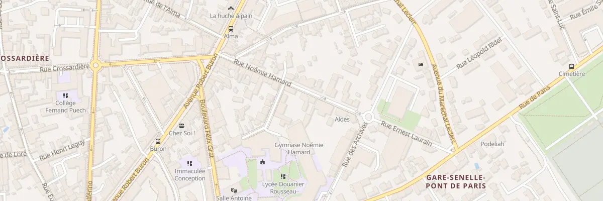 Plan du 28 Rue Noémie Hamard à Laval