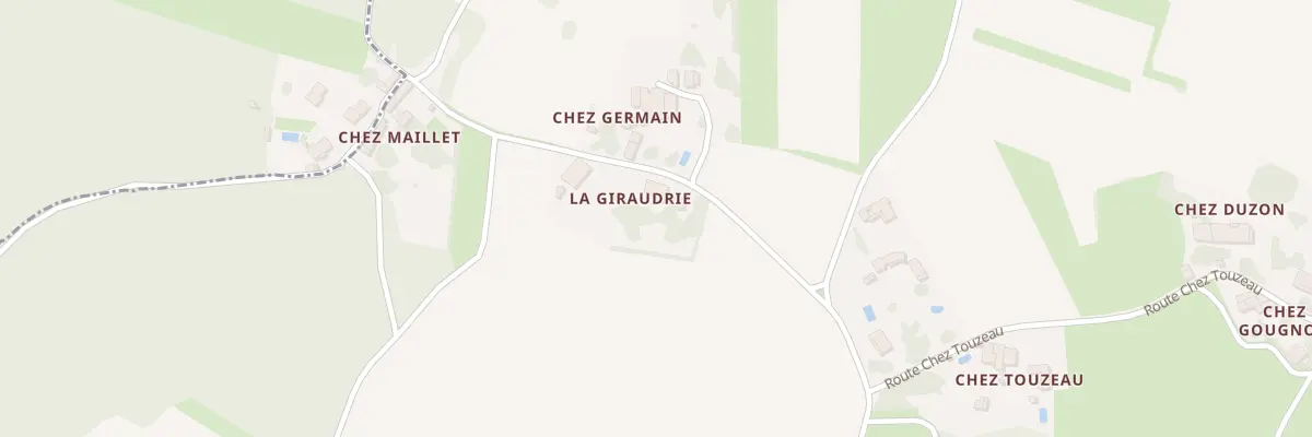 Plan du 15 Rte Chez Germain à Rétaud