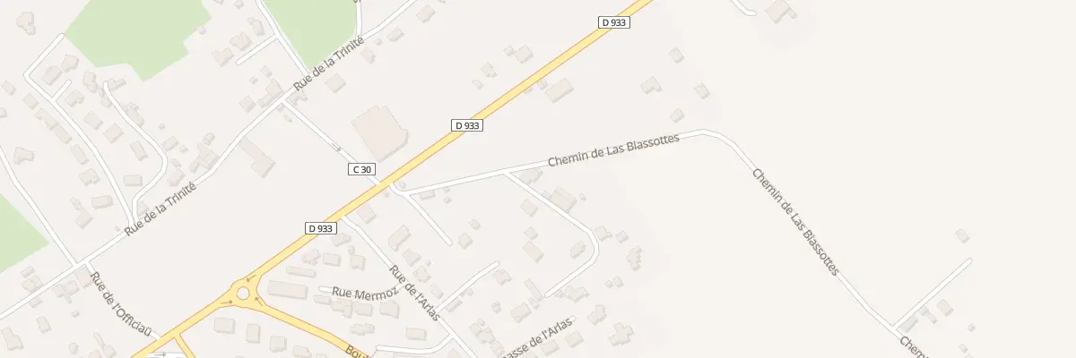 Plan du 124 Che Las Biassottes à Orthez