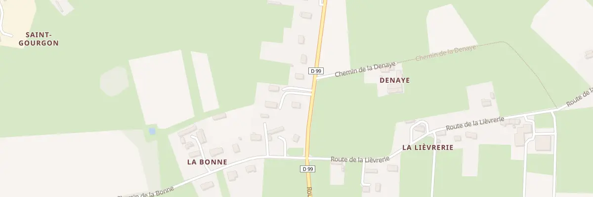 Plan du 5225 La Bonne à Saint-Paul-du-Vernay