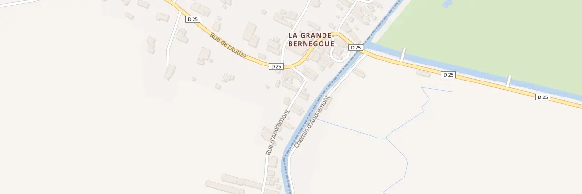 Plan du 5357 Bernegoue à Maillé