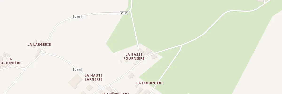 Plan du 5206 La Fournière à Menomblet