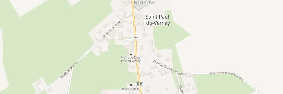Plan du 5289 La Boulonniere à Saint-Paul-du-Vernay