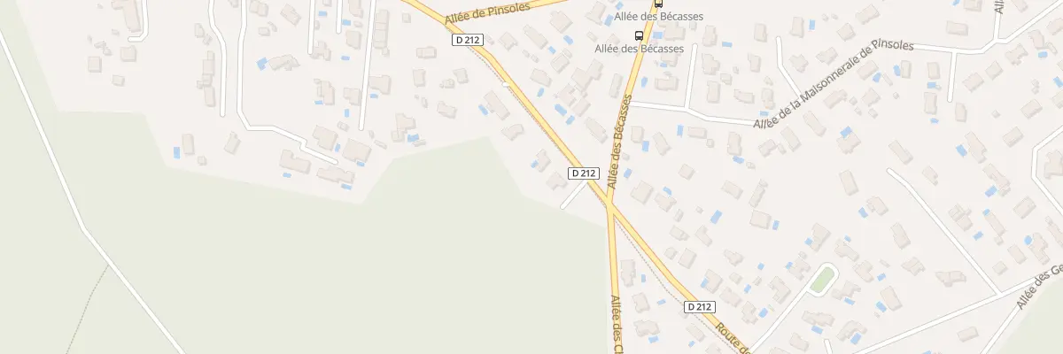 Plan du 86 Rte de Hourton à Saint-Aubin-de-Médoc