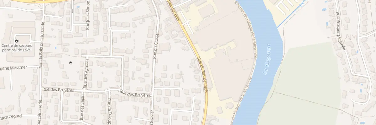 Plan du 54 Rue du Bas des Bois à Laval
