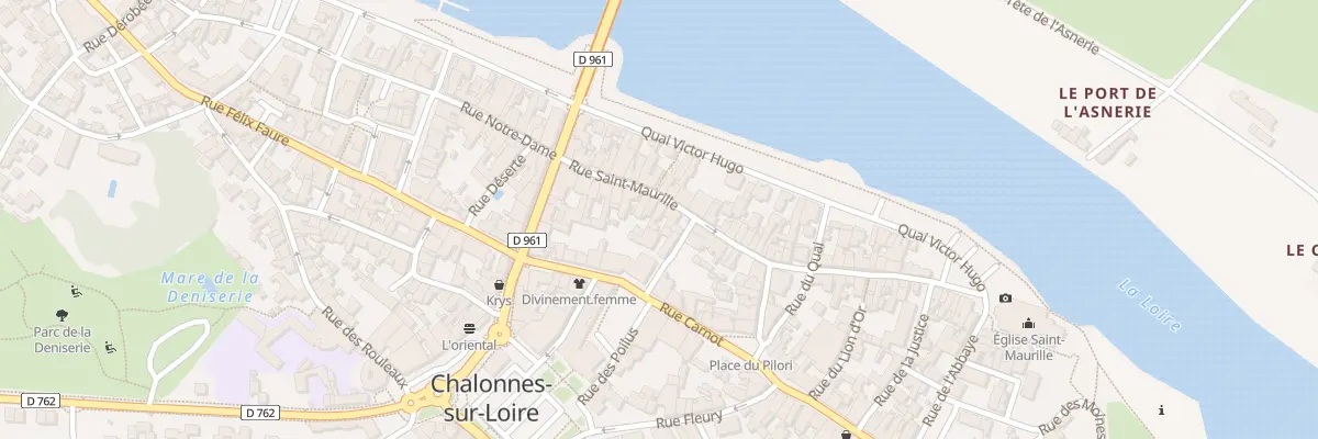 Plan du 43 Rue Saint-Maurille à Chalonnes-sur-Loire