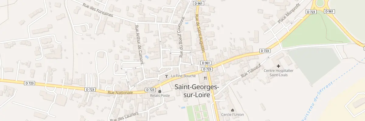 Plan du 8 Rue du Vieux Bourg à Saint-Georges-sur-Loire