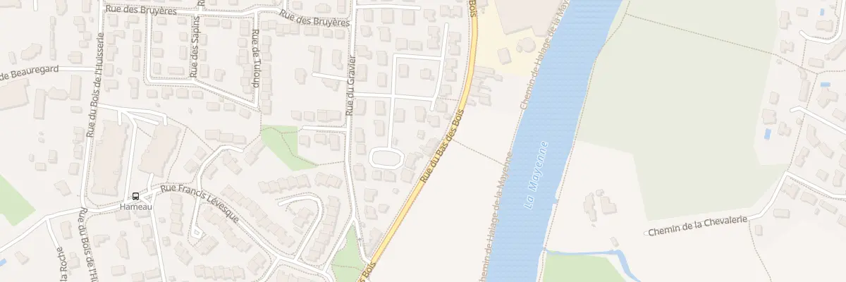 Plan du 106 Rue du Bas des Bois à Laval